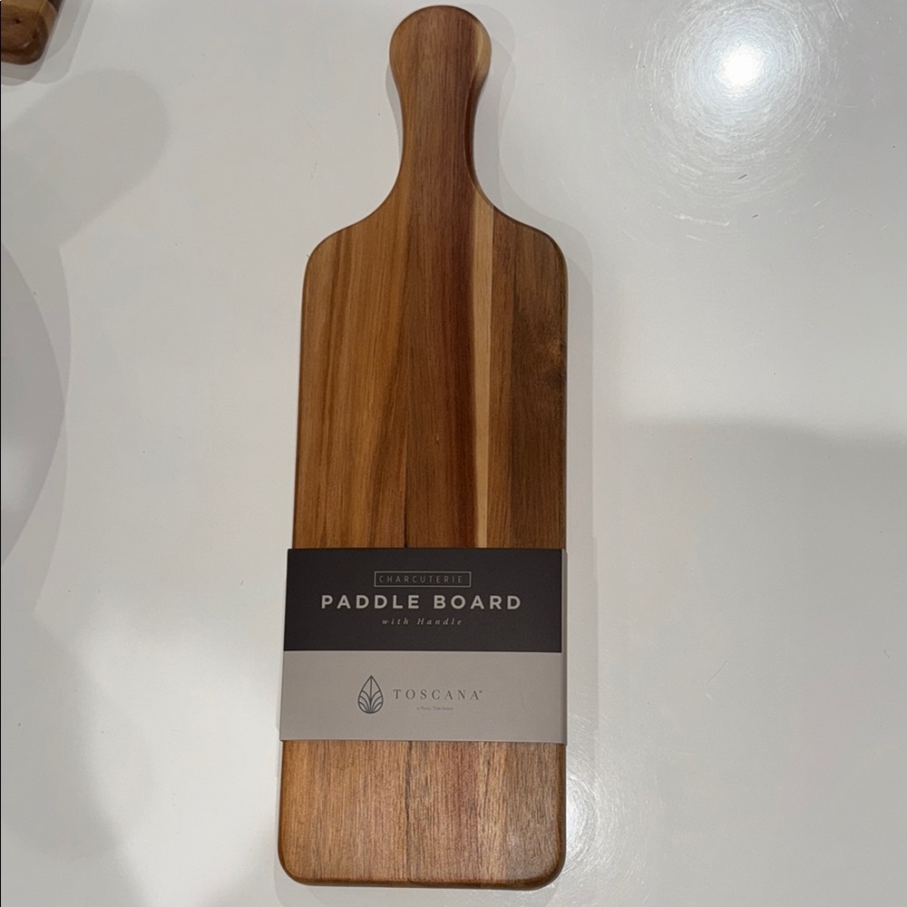 Toscana Wooden Charcuterie Paddle Board